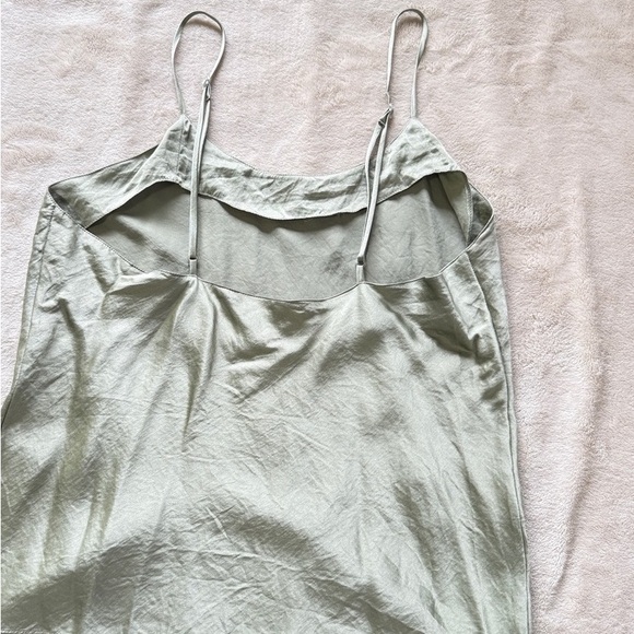 Elegant Sage Green Women's Top - Picture 2 of 2
